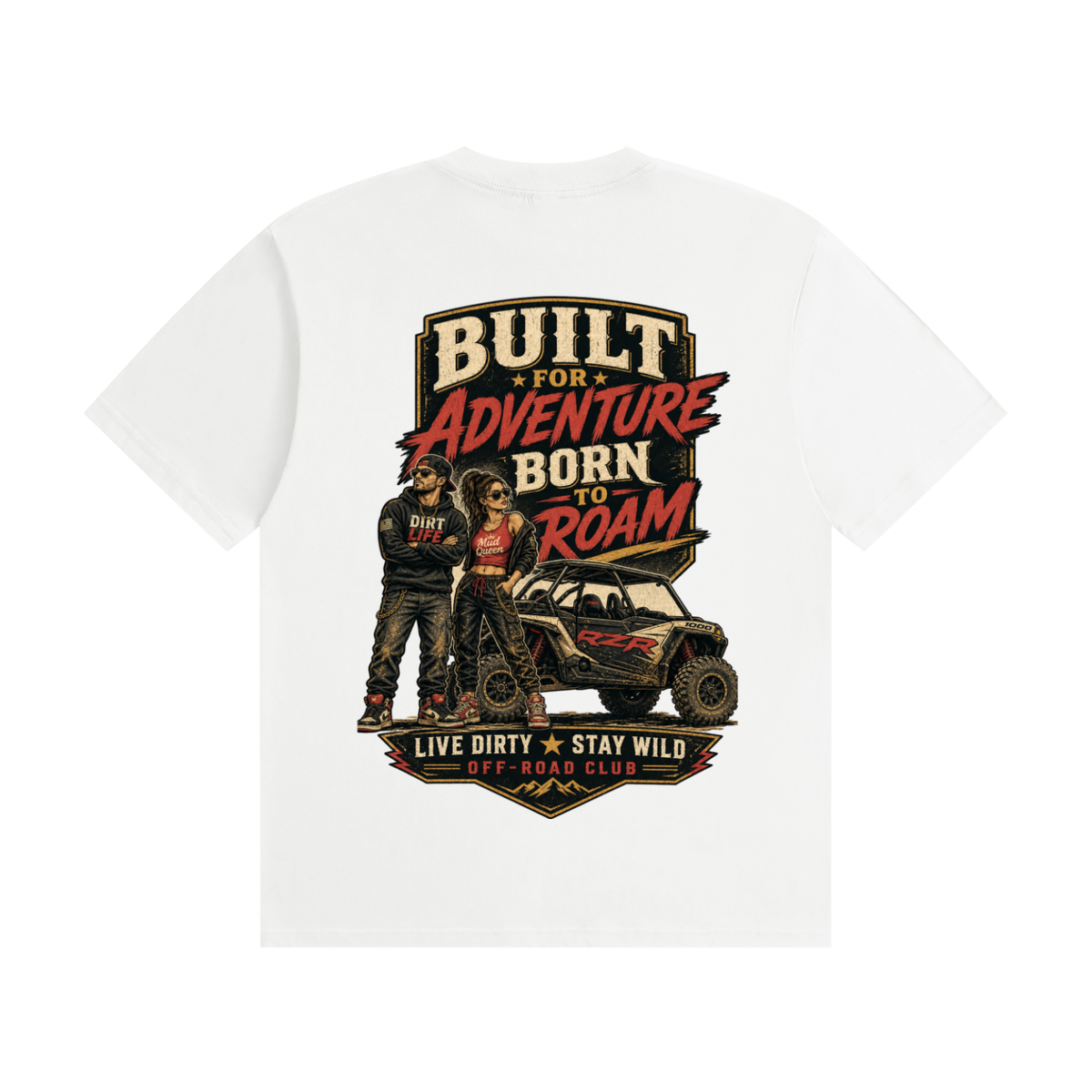 Built for adventure-Seamless Cotton T-Shirt