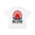 Rise anyway-Pure Cotton T-Shirt