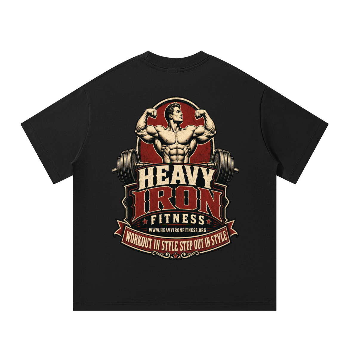 Heavy iron fitness-Oversized T-Shirt
