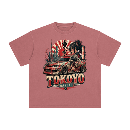 Tokyo-Enzyme Washed T-Shirt