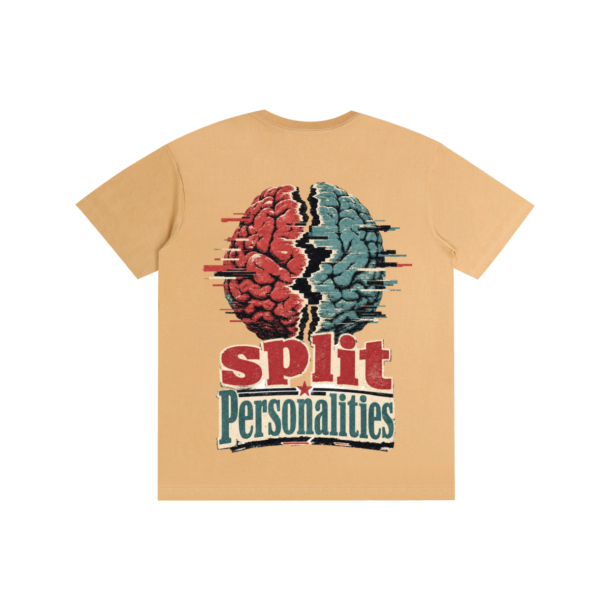 Split personalities-Pure Cotton T-Shirt
