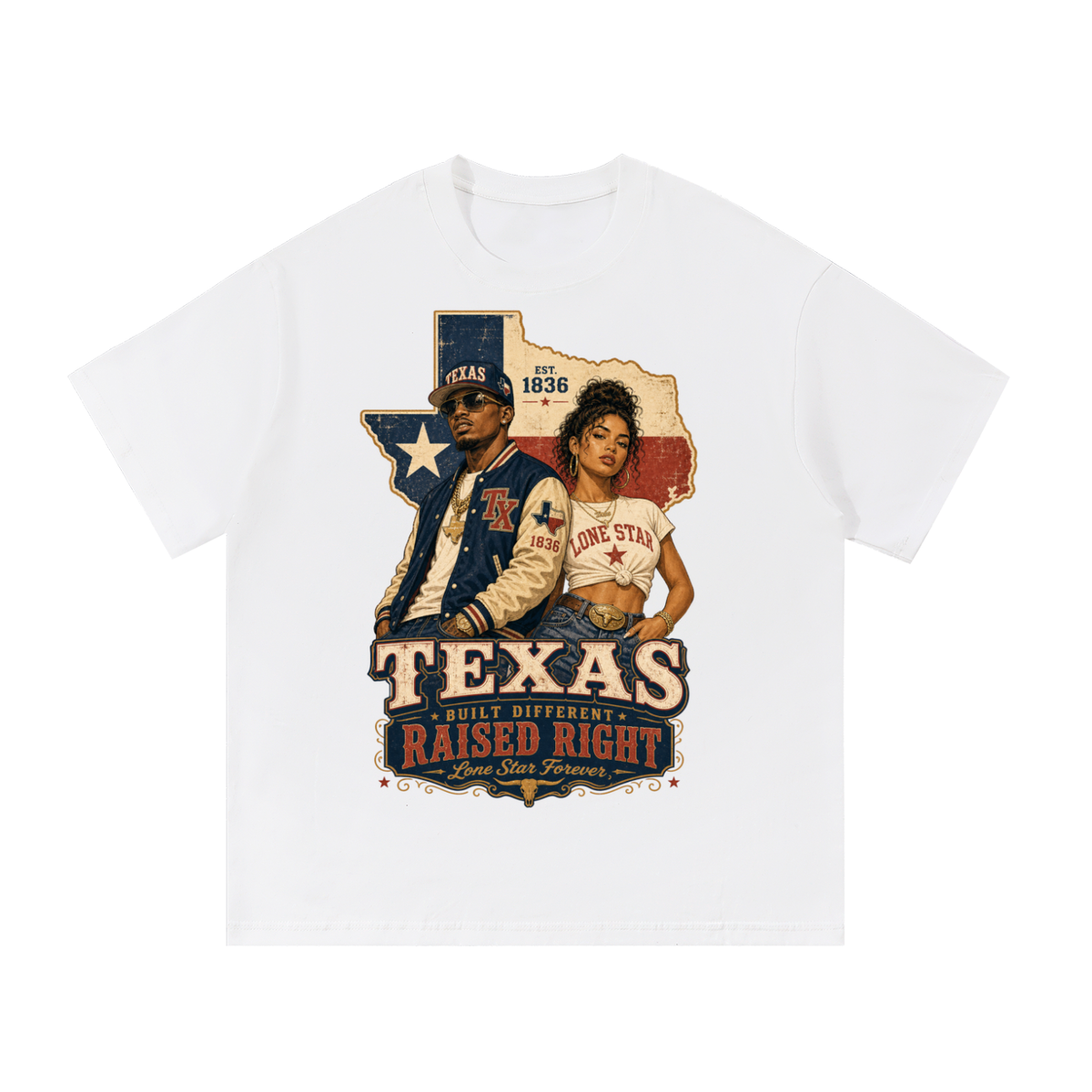 Texas-Essential Cotton T-Shirt