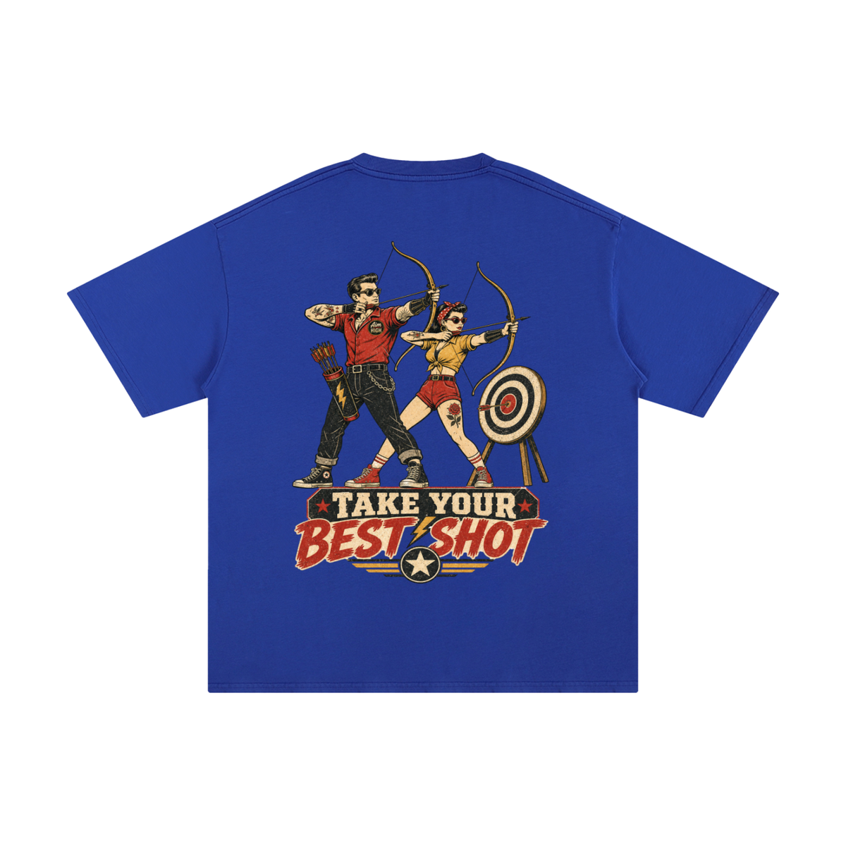 Take your best shot-Pure Cotton T-Shirt