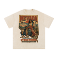 Nevada-Snow Washed Oversized Cotton T-Shirt