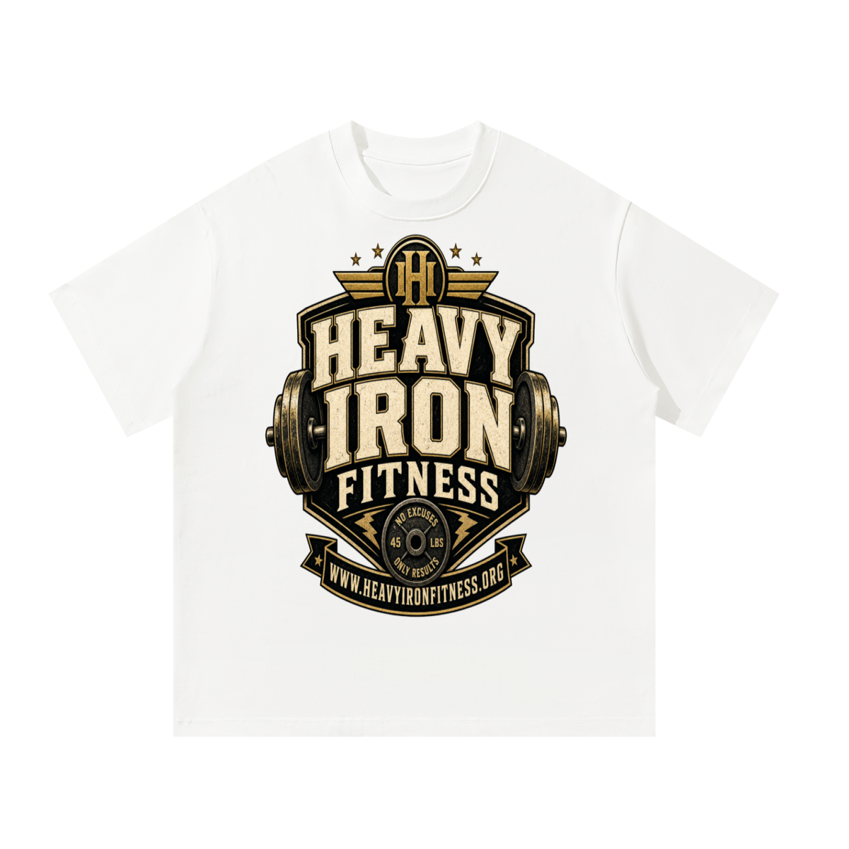 Heavy iron fitness-Oversized T-Shirt