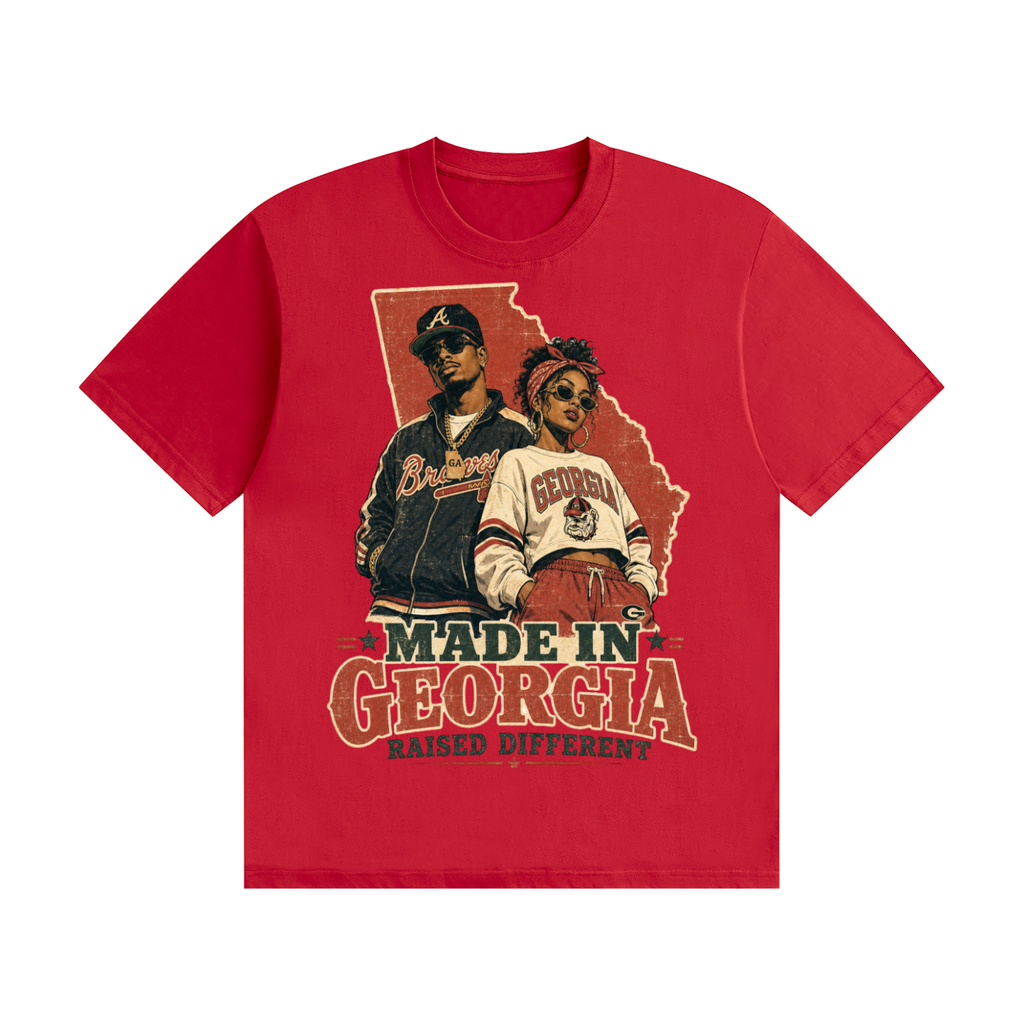 Made in Georgia-Seamless Cotton T-Shirt