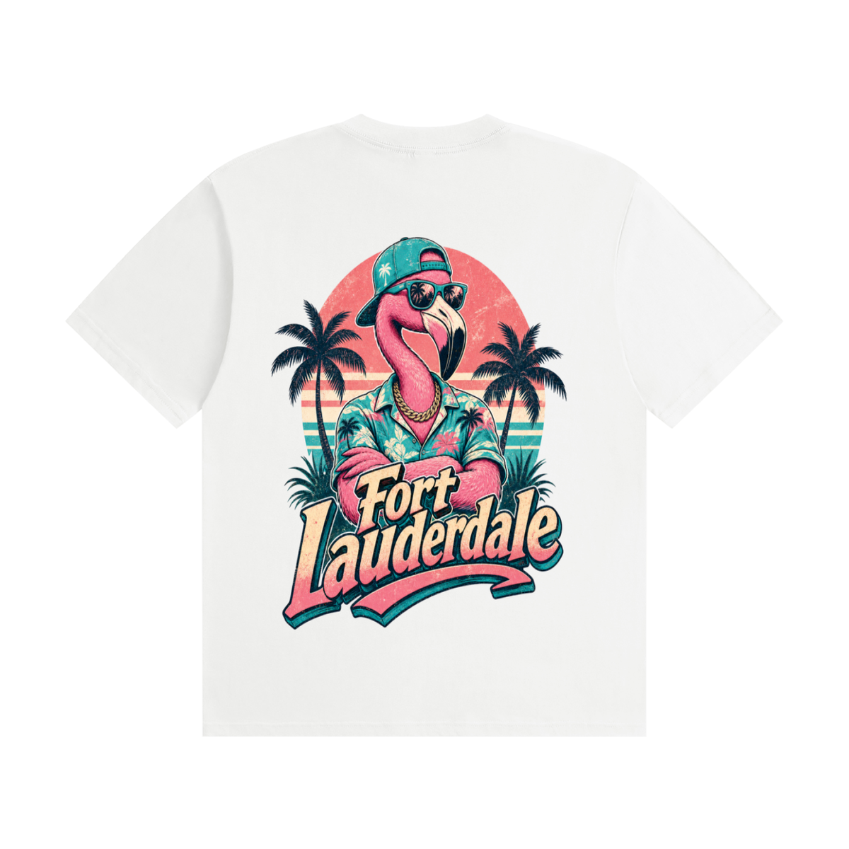 Fort Lauderdale- Seamless Cotton T-Shirt