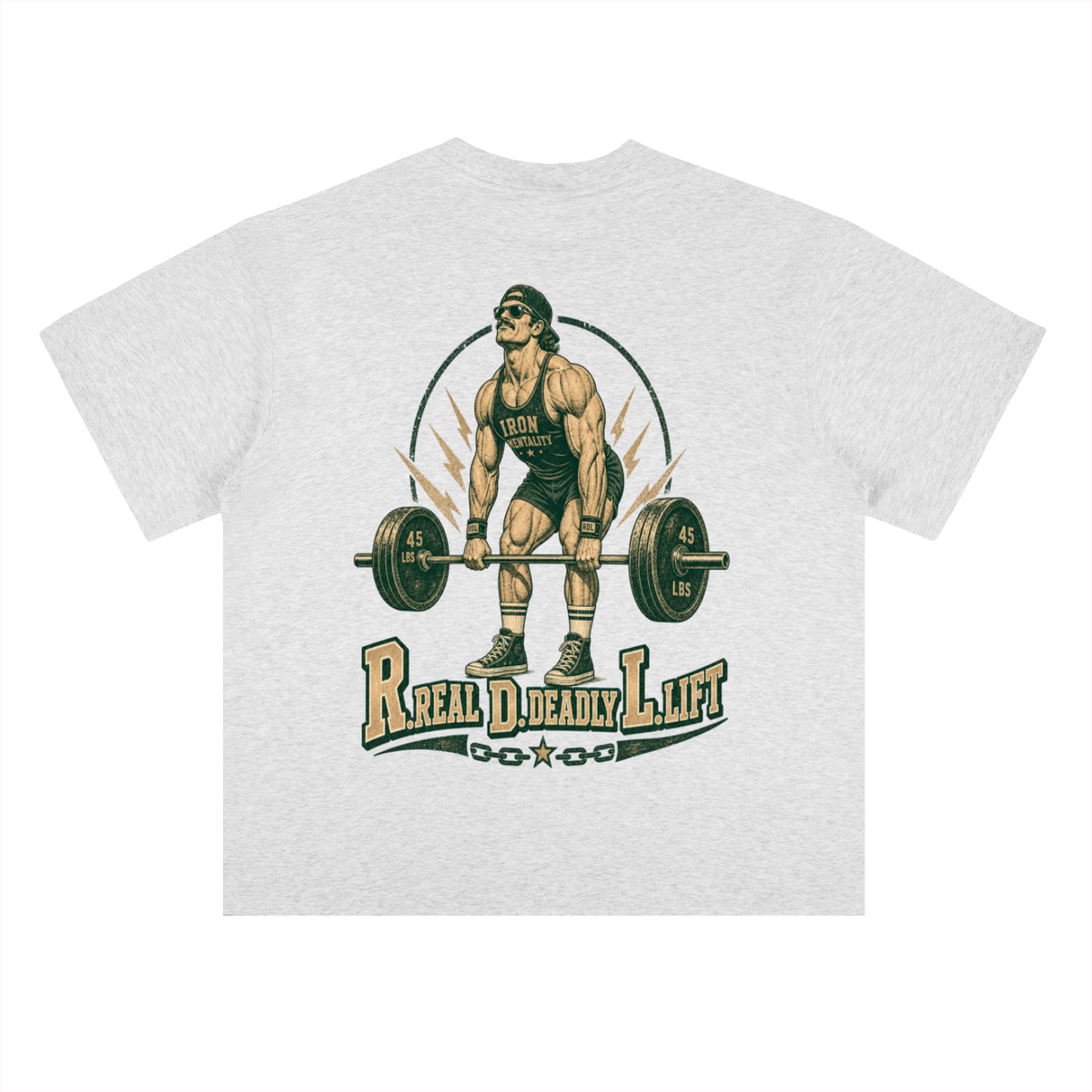 R. Real D. Deadly L. Lift Heavyweight T-Shirt