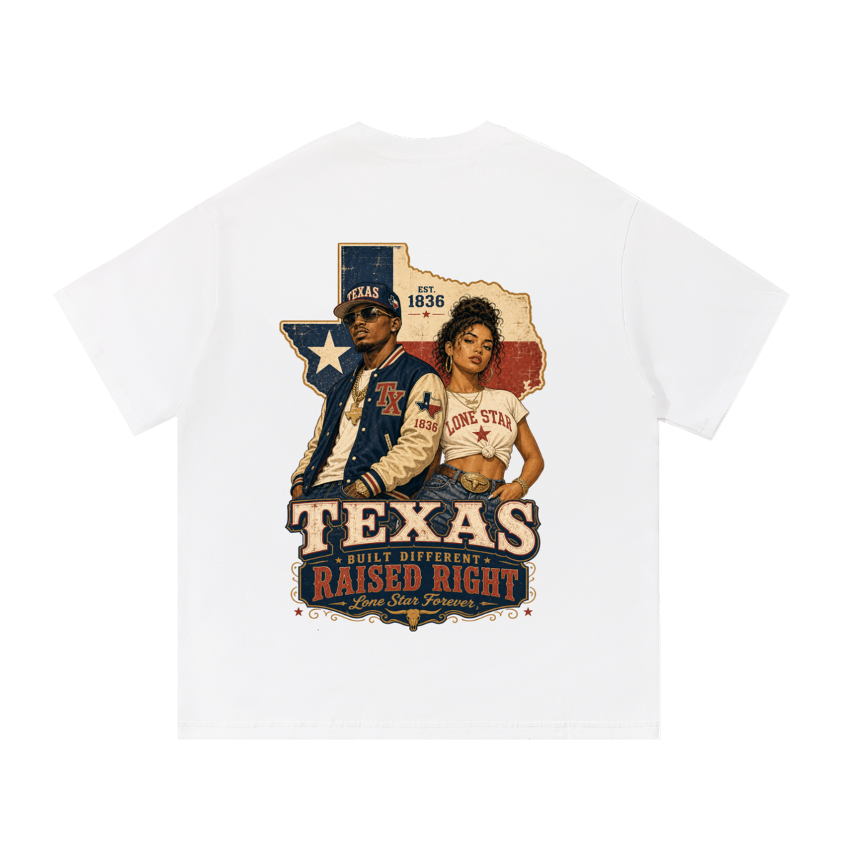 Texas-Essential Cotton T-Shirt