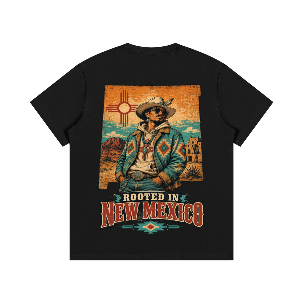 New Mexico-Essential Cotton T-Shirt