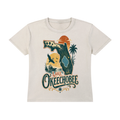 Lake Okeechobee-Vintage Wash Drop Shoulder T-shirt(This product ships from oversees ship time may take longer)