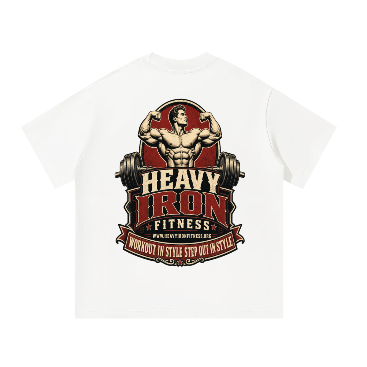 Heavy iron fitness-Oversized T-Shirt
