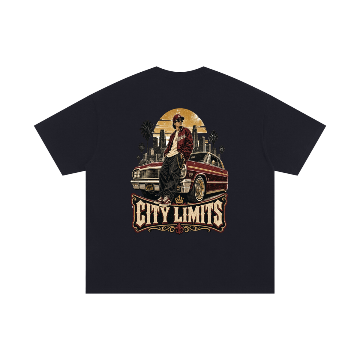 City limits- Oversized Cotton T-Shirt