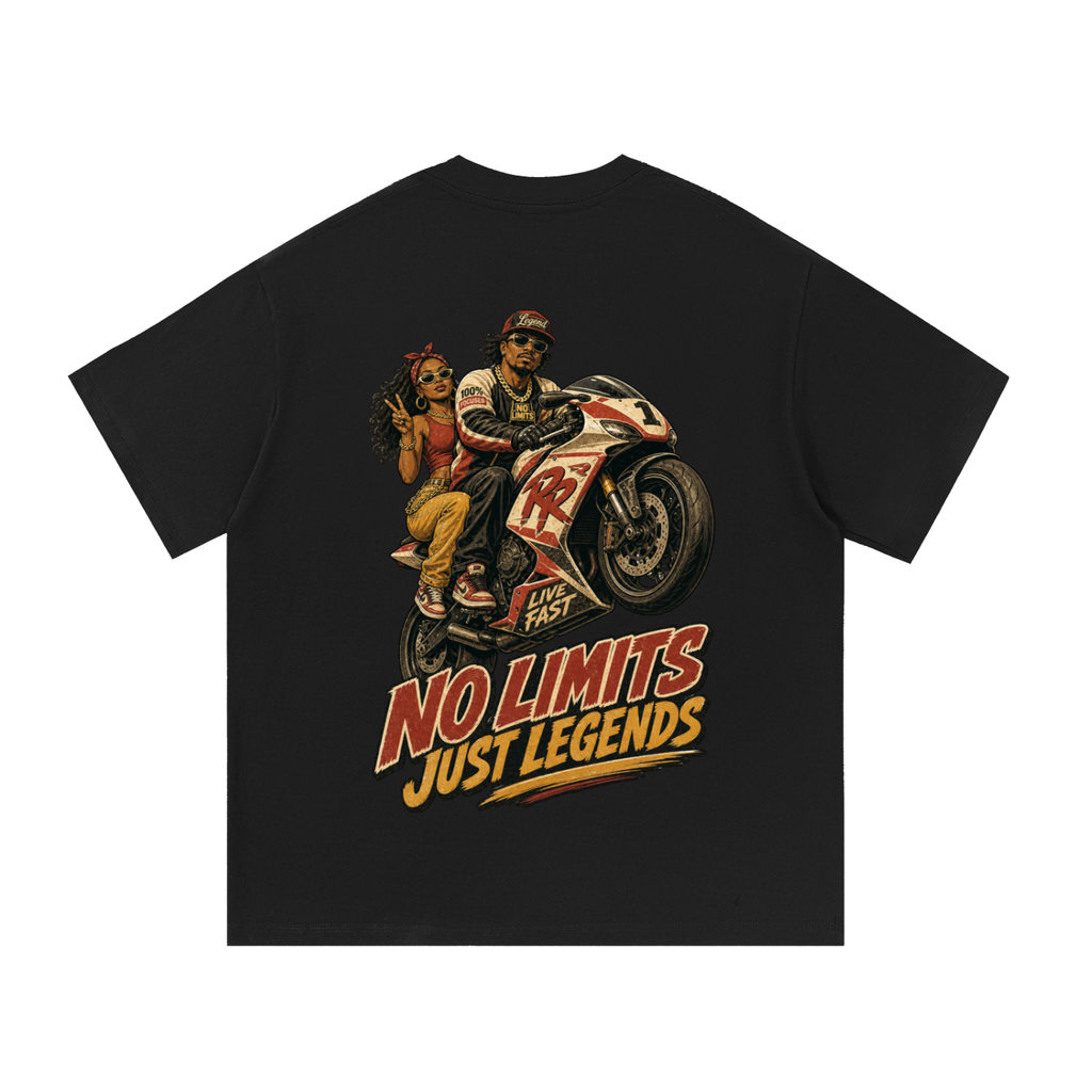 No limits just legends-Essential Cotton T-Shirt
