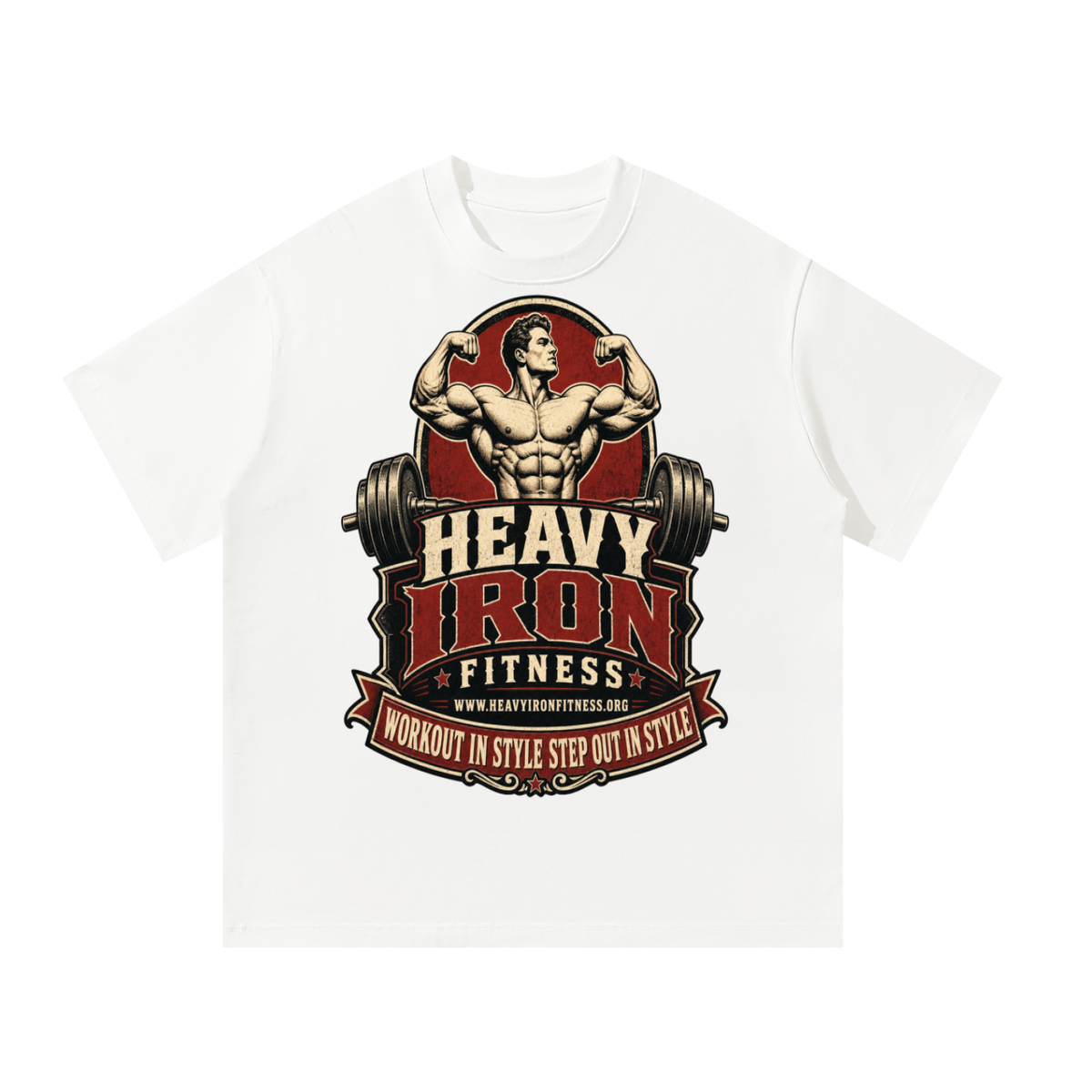 Heavy iron fitness-Oversized T-Shirt