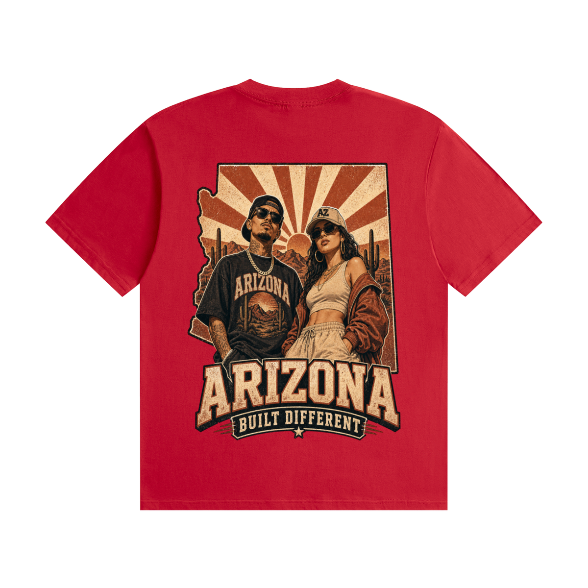 Arizona-Seamless Cotton T-Shirt