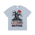 Even What Once Rooted Can Unravel Into Nothing Cotton T-Shirt