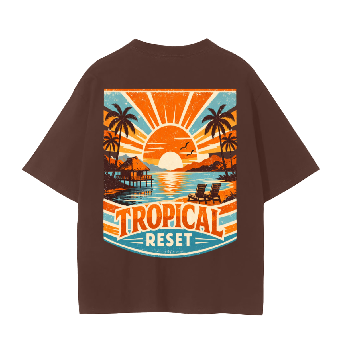 Tropical reset-Seamless T-Shirt