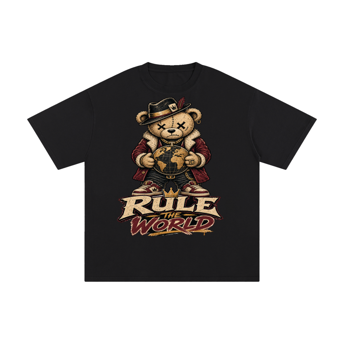 Rule the world-Pure Cotton T-Shirt