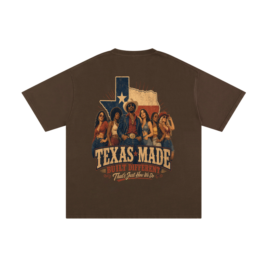 Texas made-Pure Cotton T-Shirt
