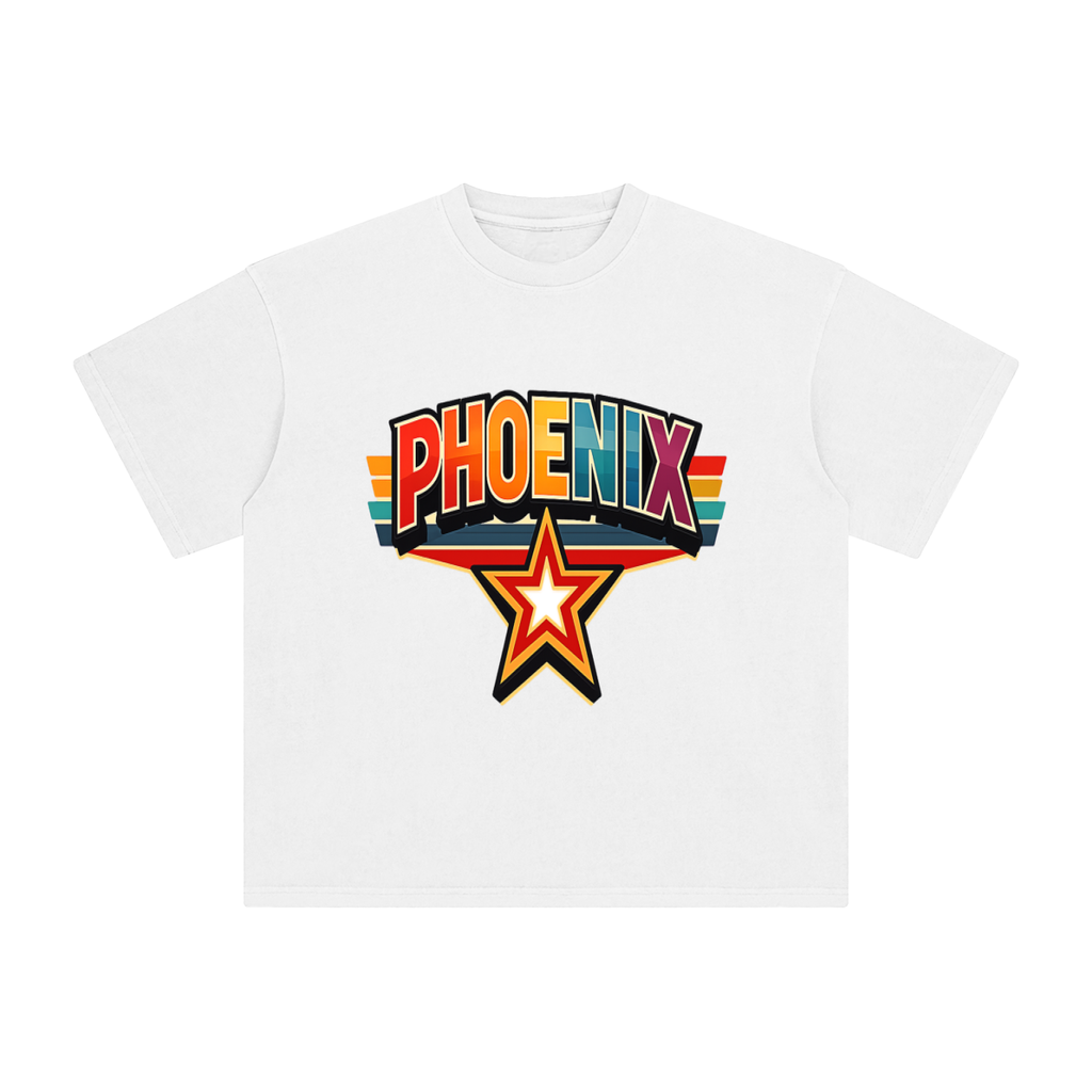 Phoenix-Enzyme Washed T-Shirt