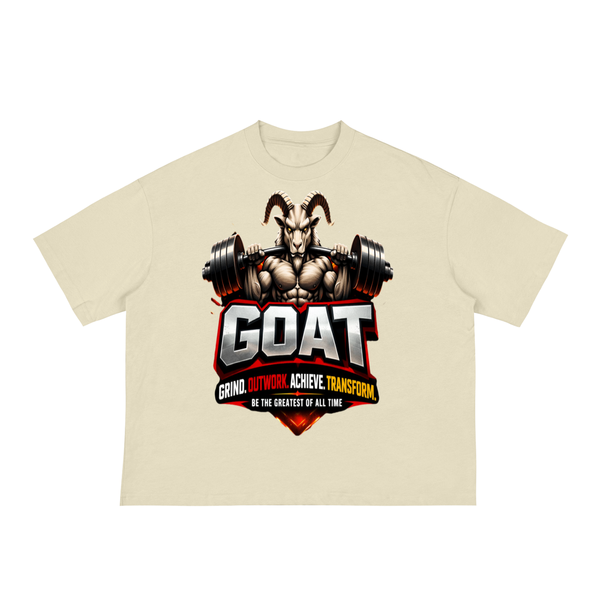 G.O.A.T-Classic Loose Boxy Tee