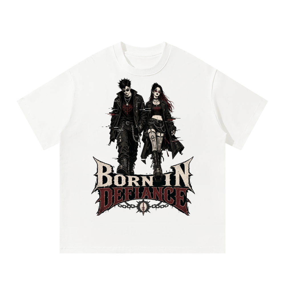 Born in defiance-Oversized T-Shirt