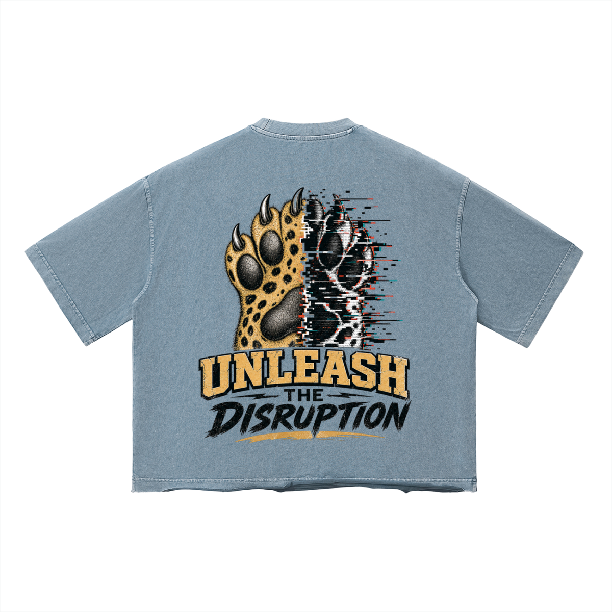 Unleash the disruption-Vintage Wash Boxy T-Shirt