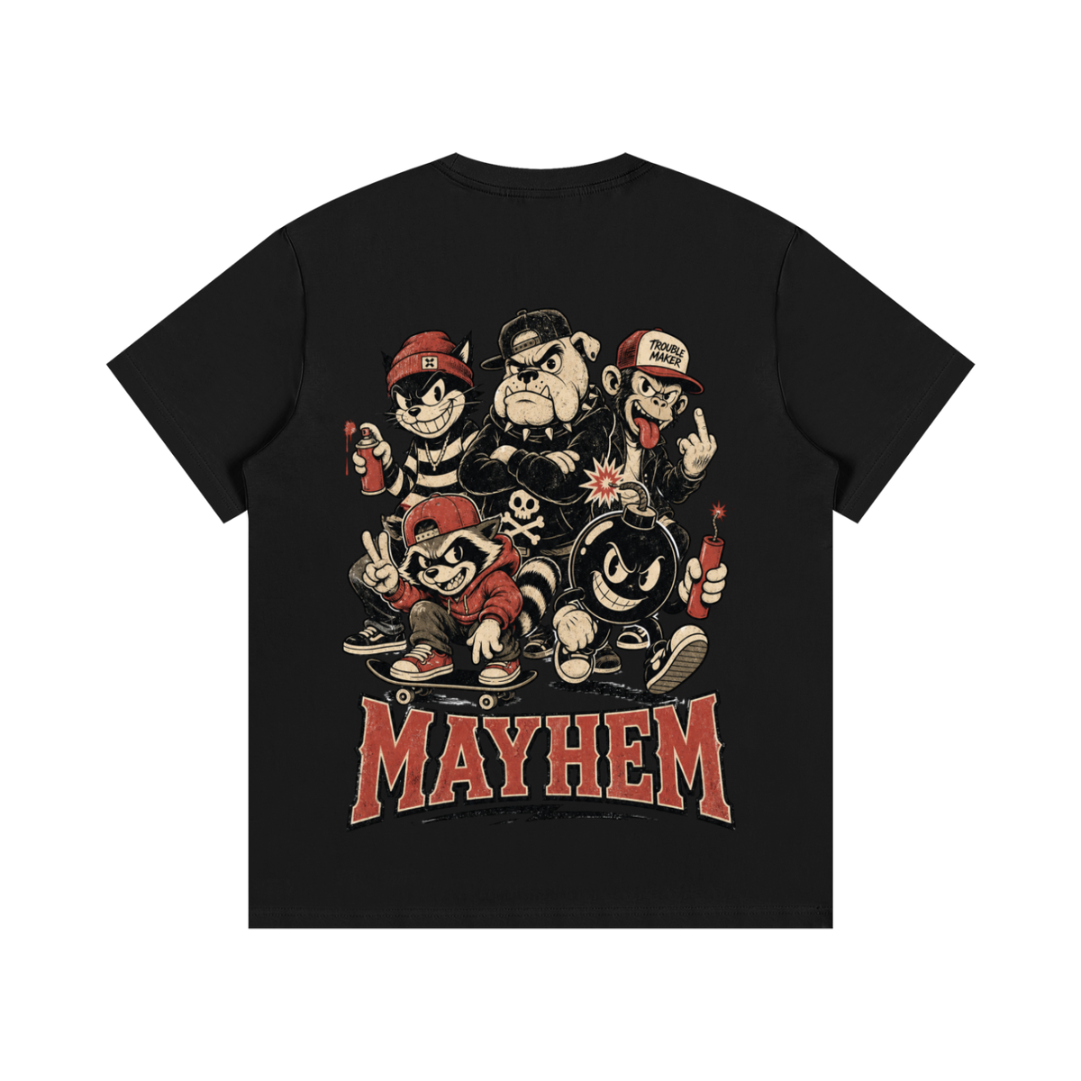 Mayhem-Essential Cotton T-Shirt