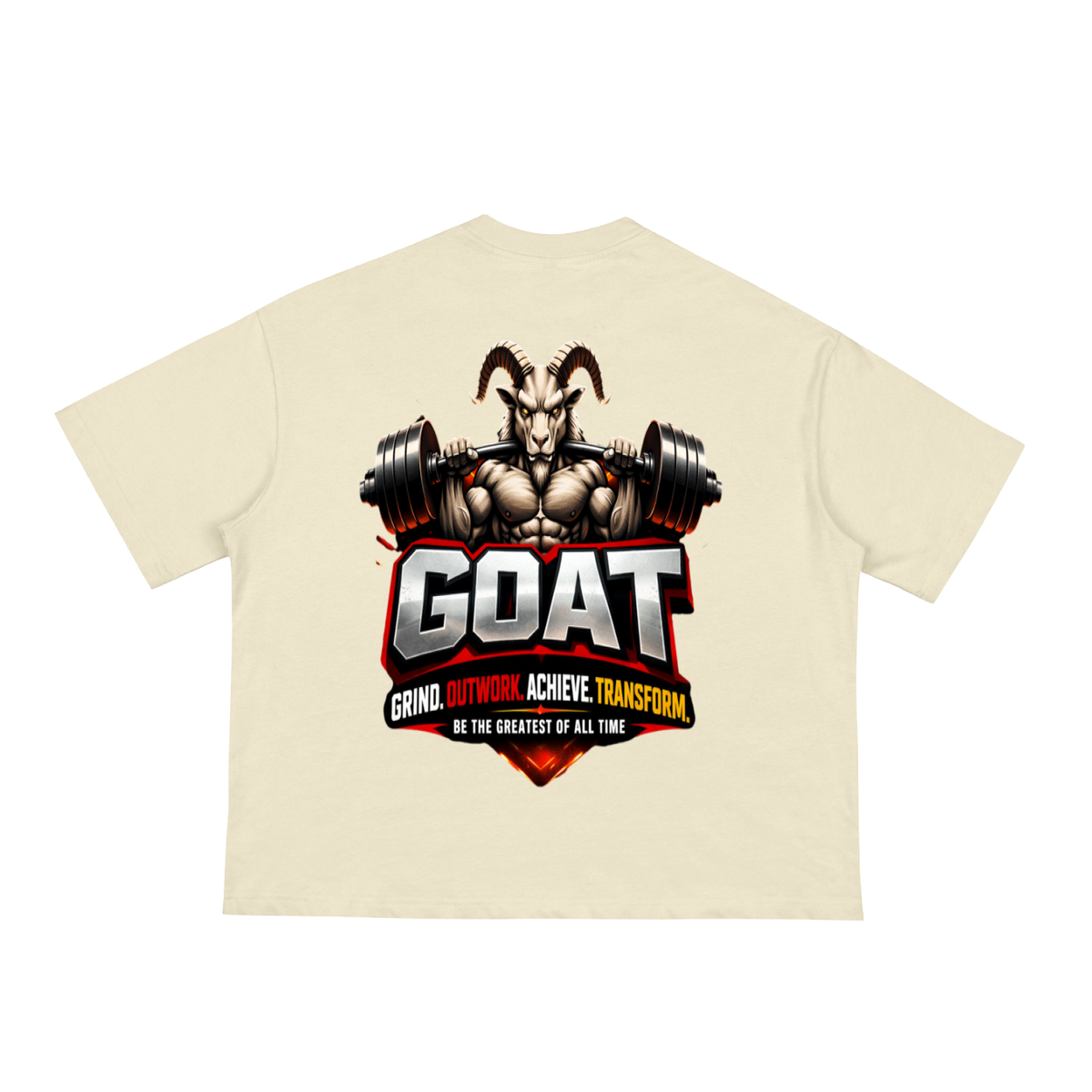 G.O.A.T-Classic Loose Boxy Tee