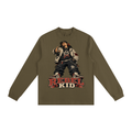 Rebel kid-Essential Non-Shrink Mock Neck Sweatshirt