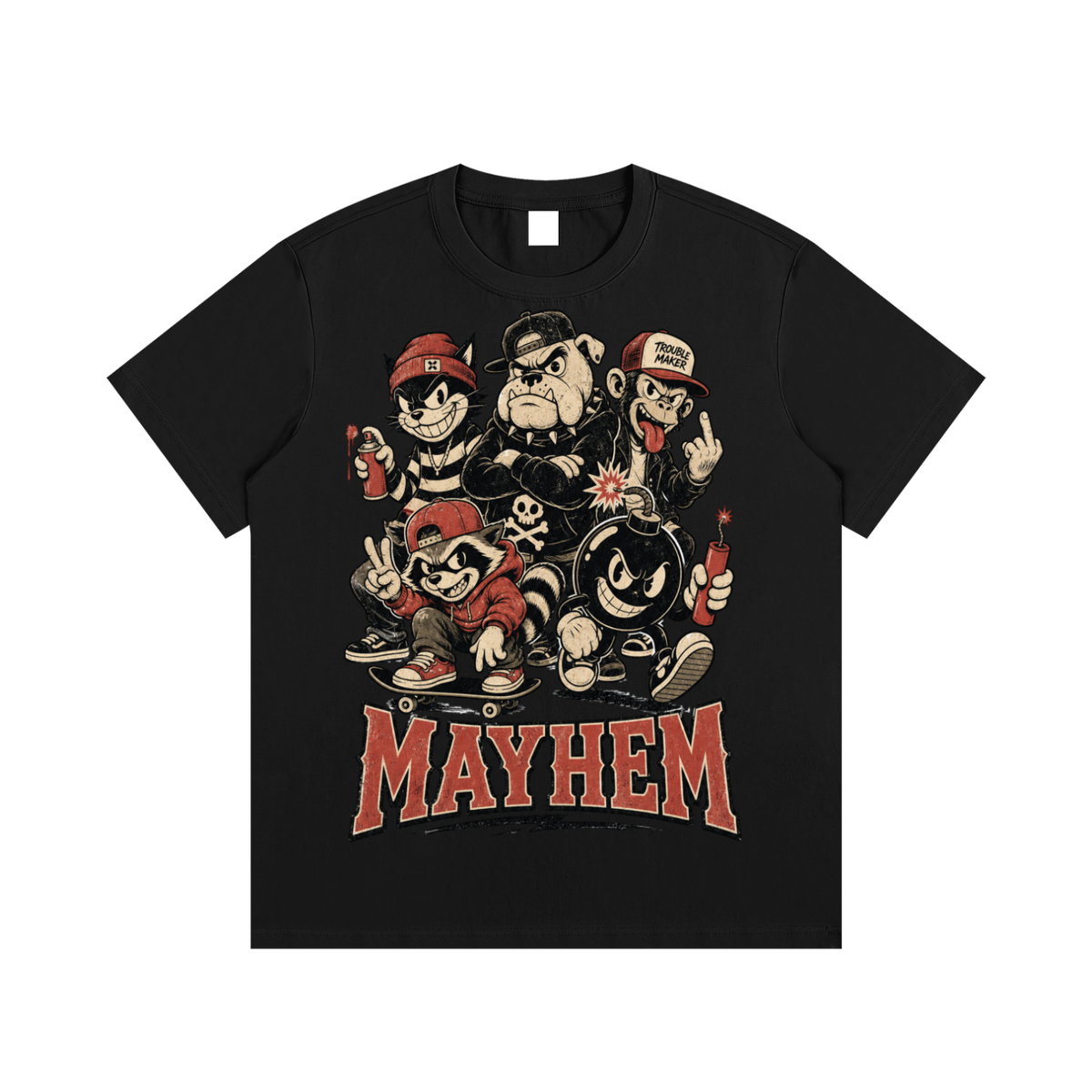 Mayhem-Essential Cotton T-Shirt
