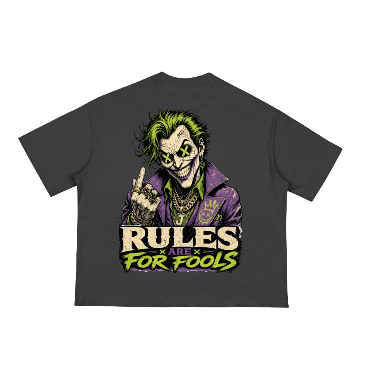 Rules Are For Fools — Classic Boxy Tee