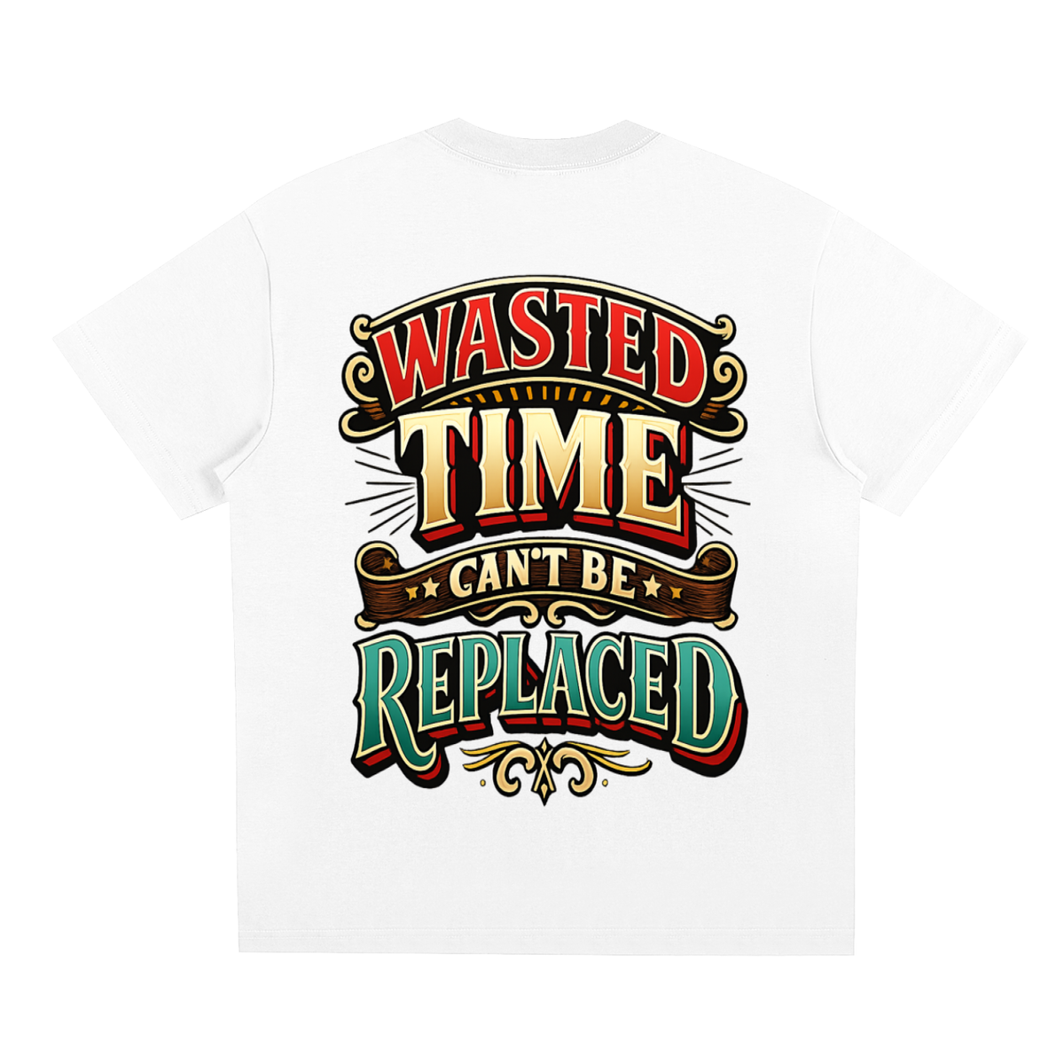 Wasted time-Sorona Quick-Dry Cooling T-Shirt