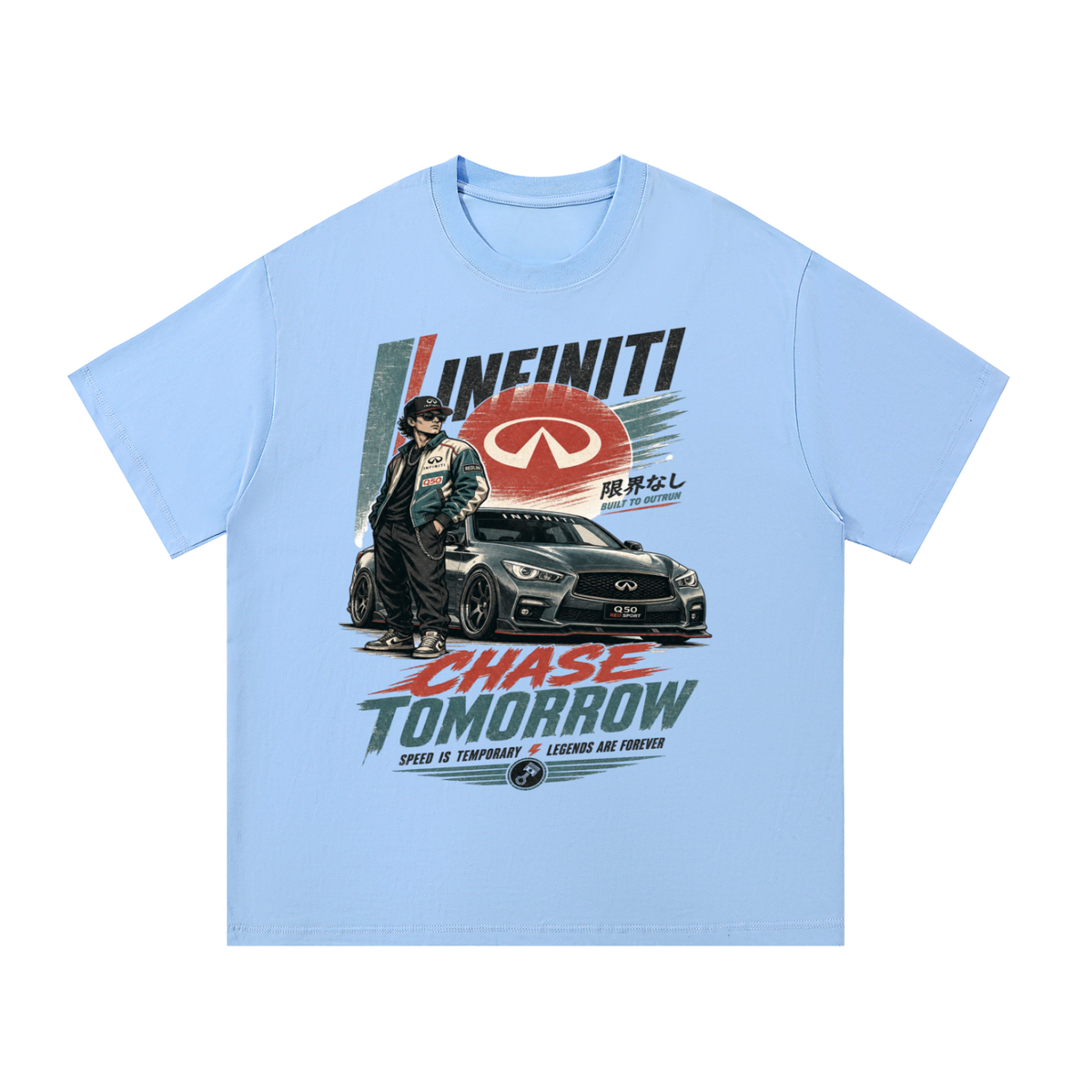 Chase tomorrow-Essential Cotton T-Shirt