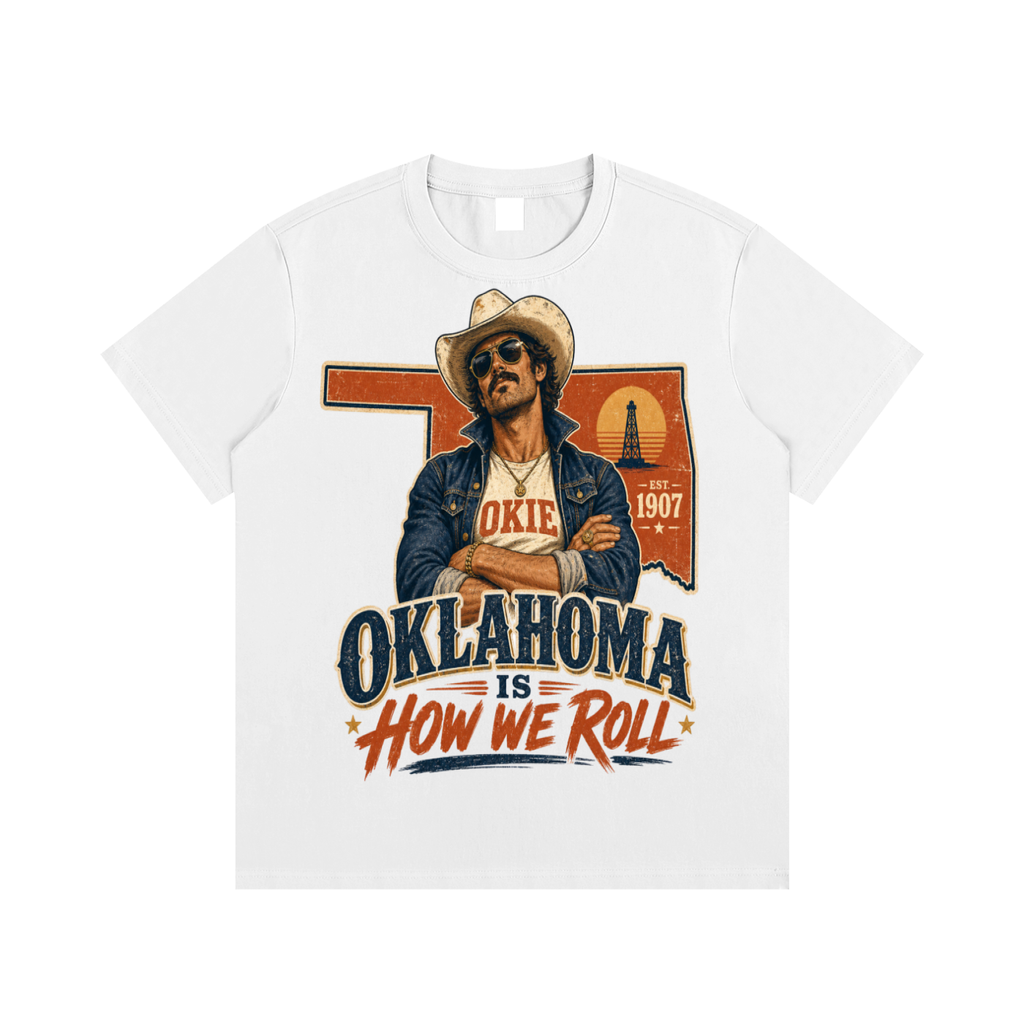 Oklahoma-Essential Cotton T-Shirt