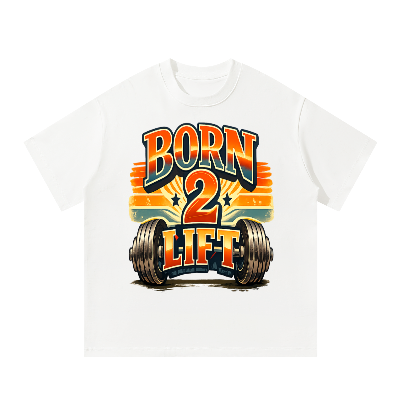 Born 2 lift-Oversized T-Shirt