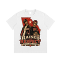 Raised on respect-Essential Cotton T-Shirt