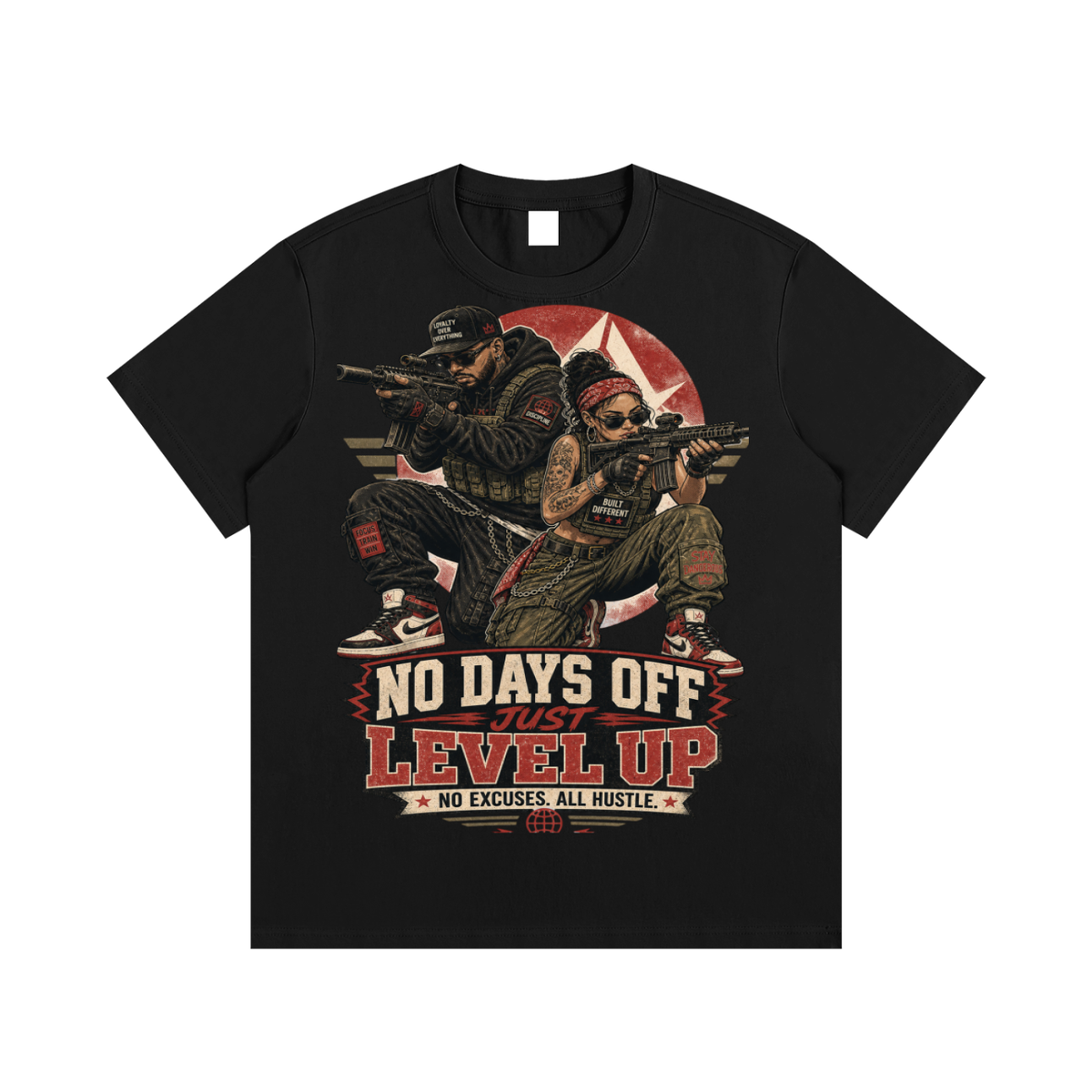 No days off-Essential Cotton T-Shirt