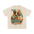 Florida we live different-Snow Washed Oversized Cotton T-Shirt