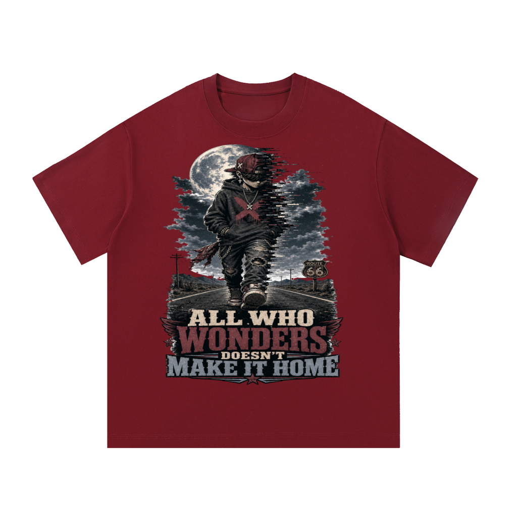 All who wonders doesn't make it home-Essential Cotton T-Shirt