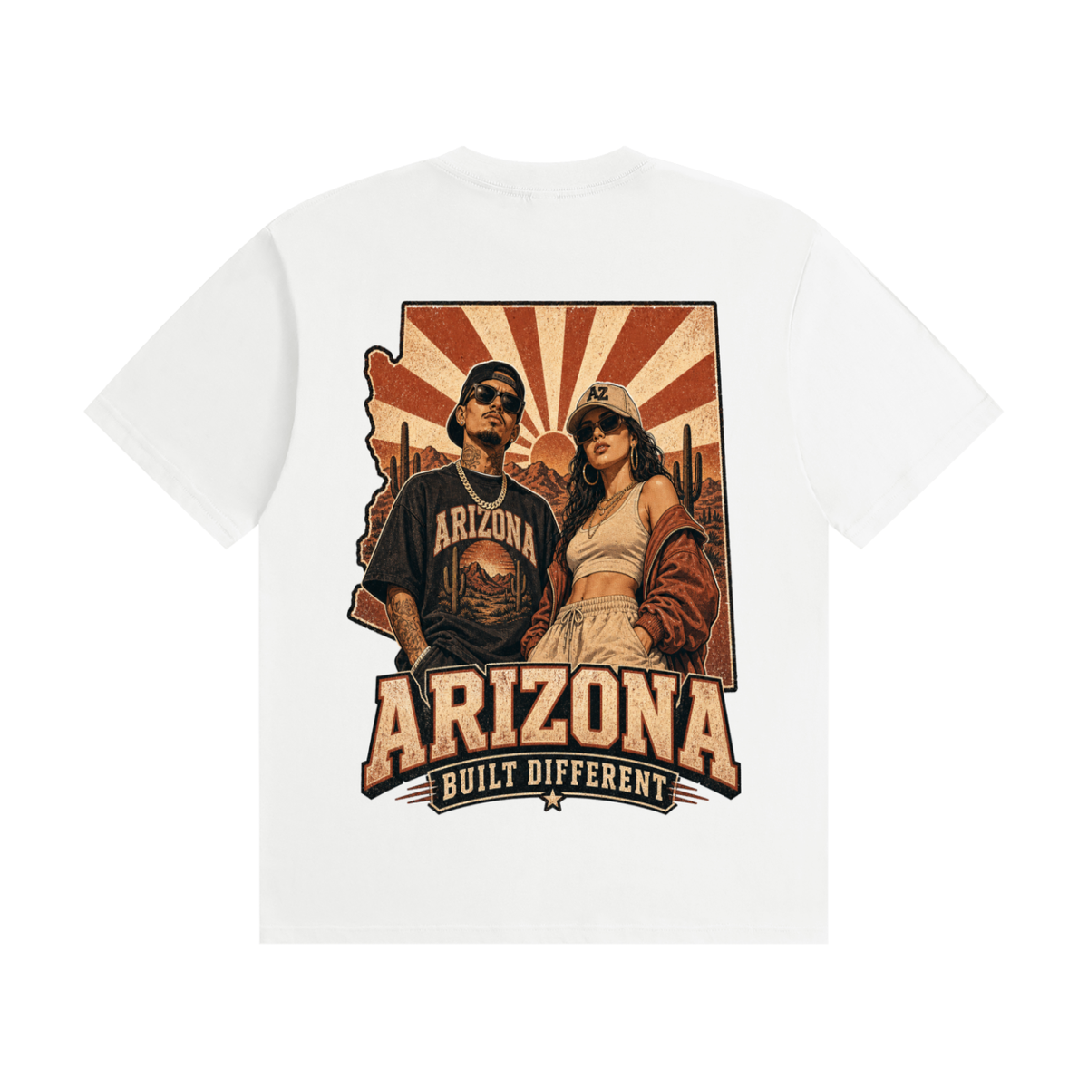 Arizona-Seamless Cotton T-Shirt