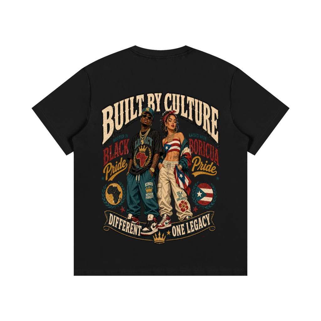 Built by culture-Essential Cotton T-Shirt