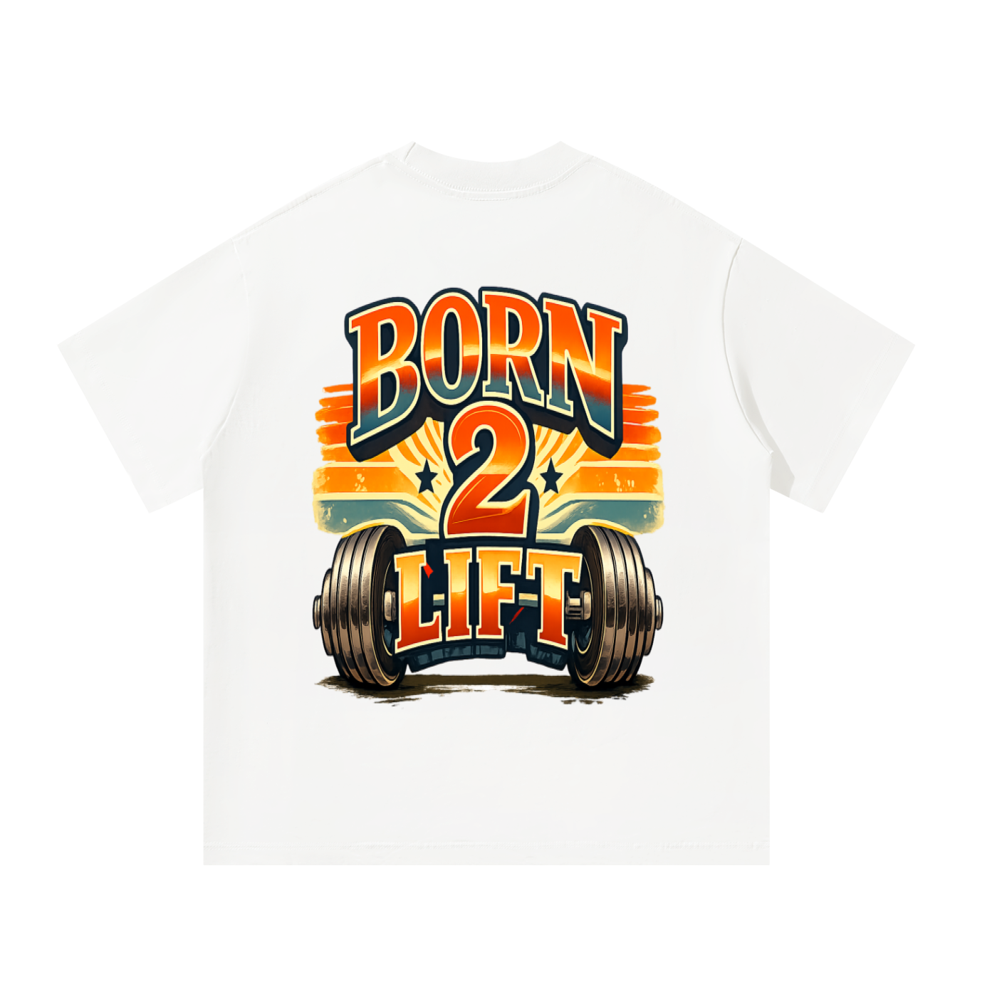 Born 2 lift-Oversized T-Shirt