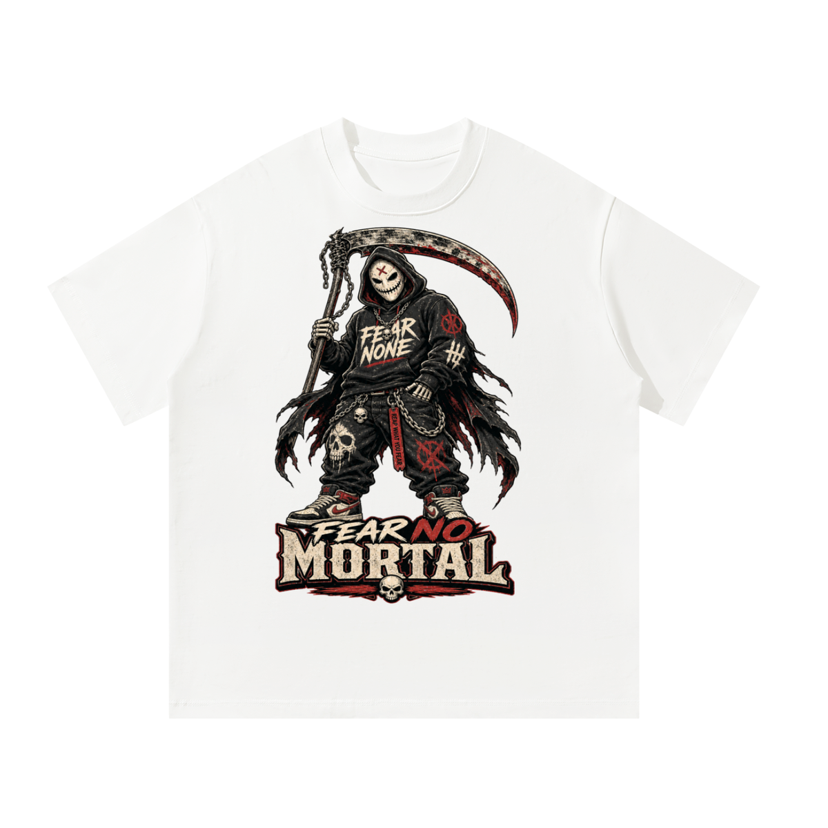 Fear no mortal-Oversized T-Shirt