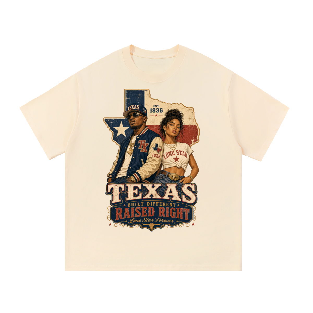 Texas-Essential Cotton T-Shirt