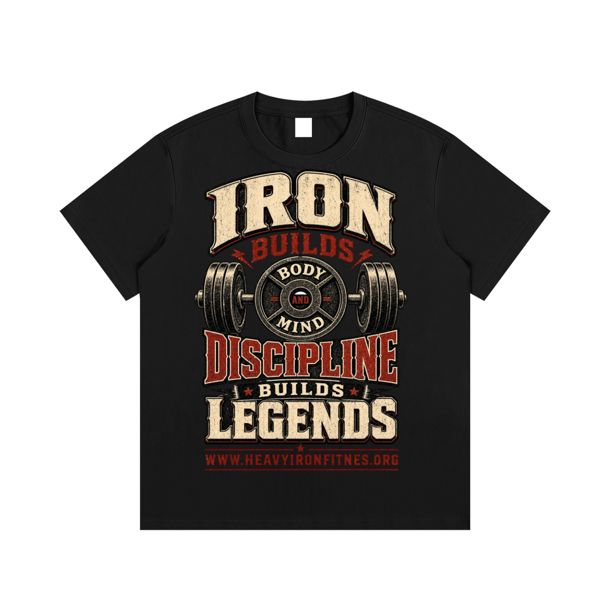Iron builds-Essential Cotton T-Shirt