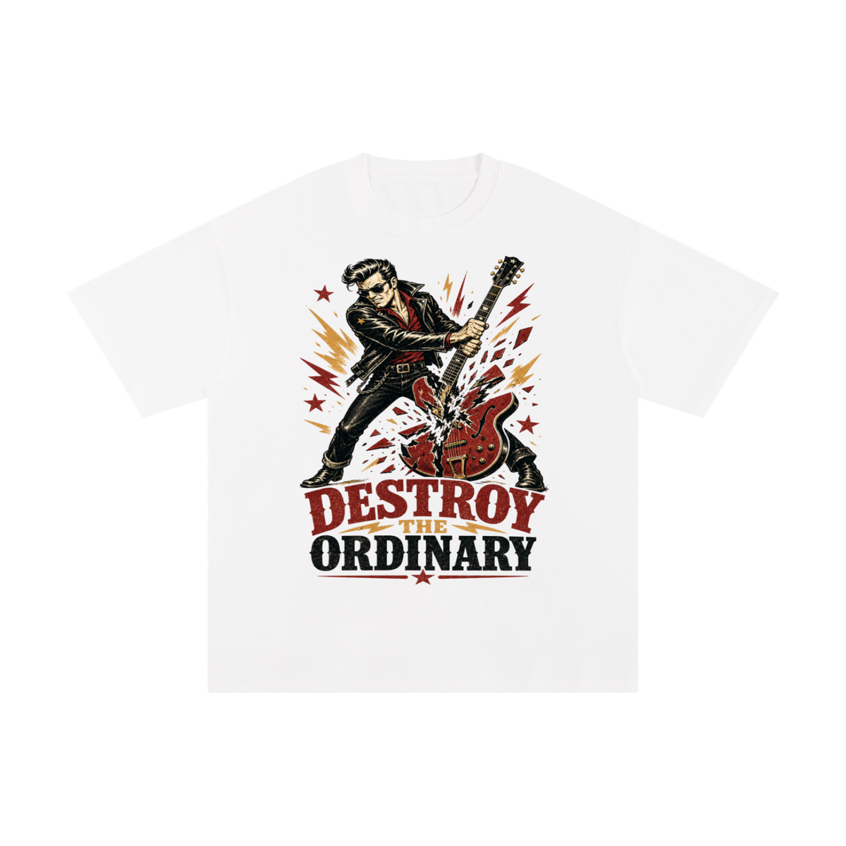 Destroy the ordinary-Pure Cotton T-Shirt