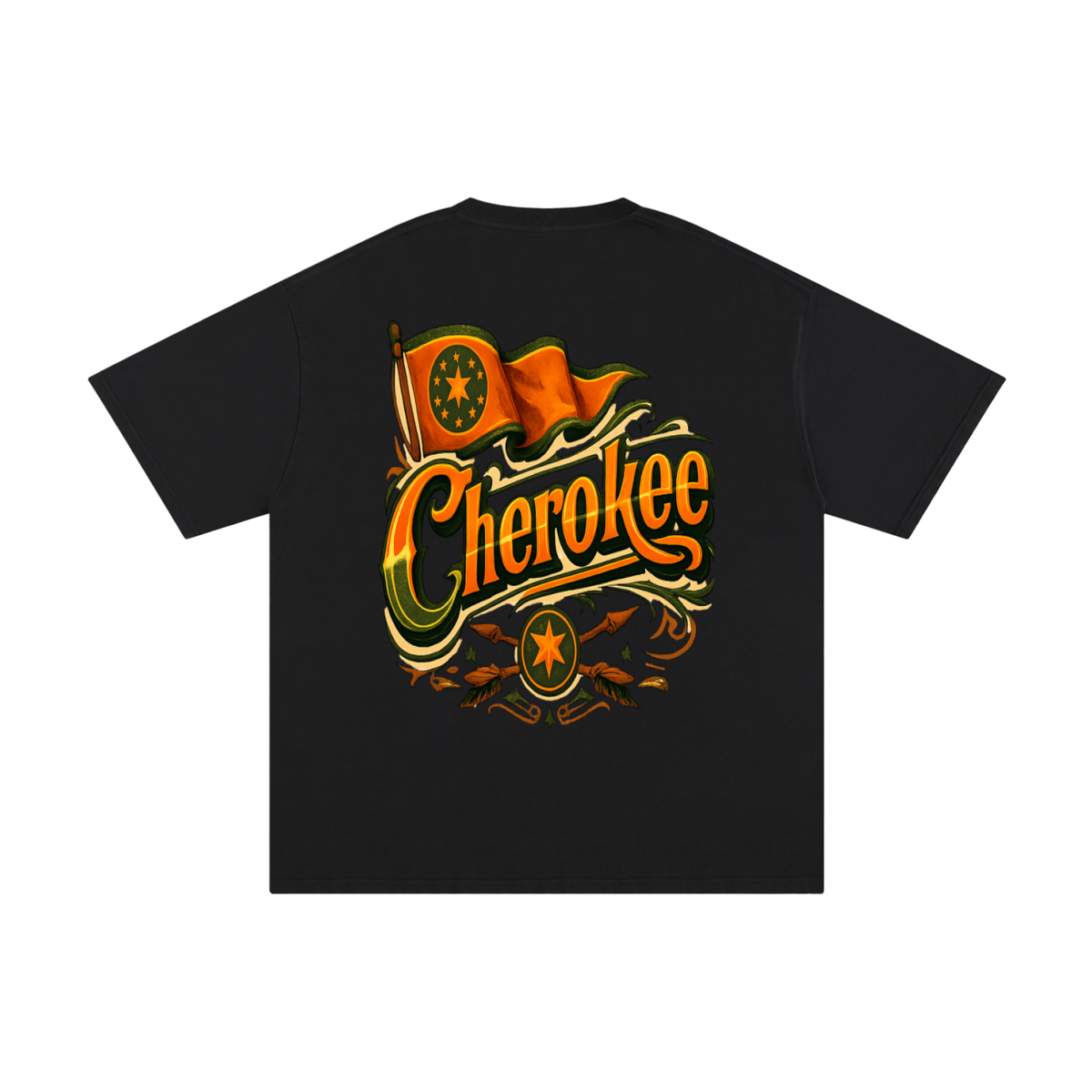 Cherokee-Pure Cotton T-Shirt