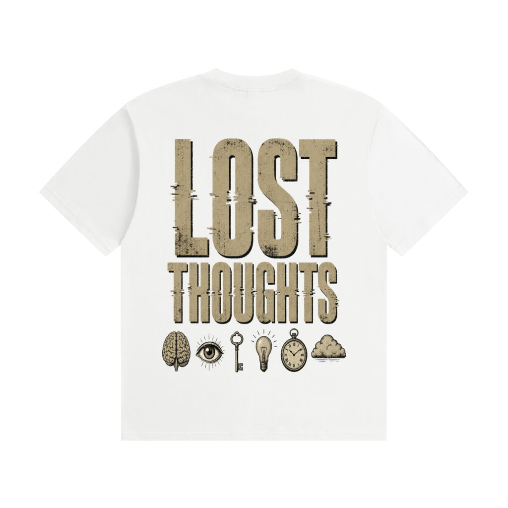 Lost Thoughts Seamless Cotton T-Shirt